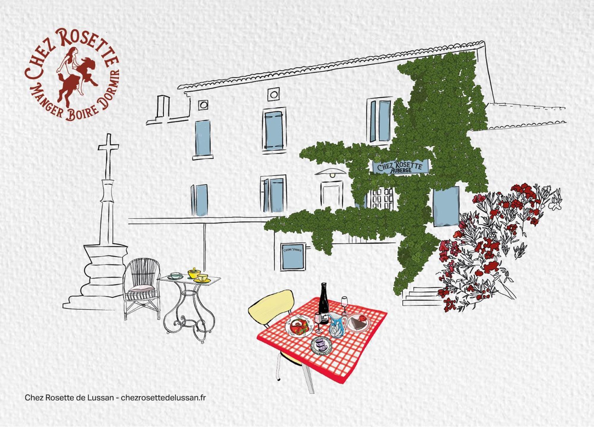 Chez Rosette De Lussan Hotell Eksteriør bilde